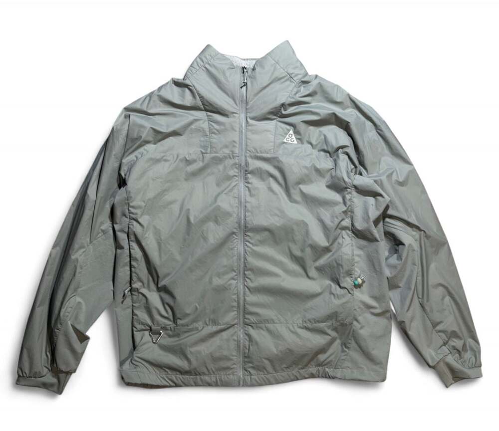 Nike ACG Sierra Light Full Zip Grey Jacket DX7880-325 Men's Size xl